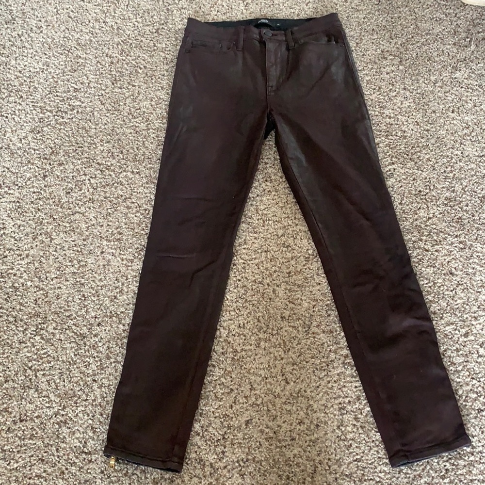 Burgundy Coated Hudson Jean
